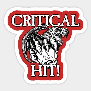 Critical Hit! Sticker